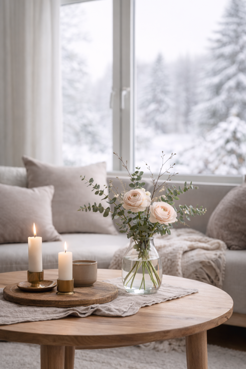 Warum Blumen im Winter guttun