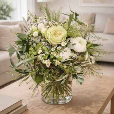 Kondolenzstrauss – In stiller Anteilnahme