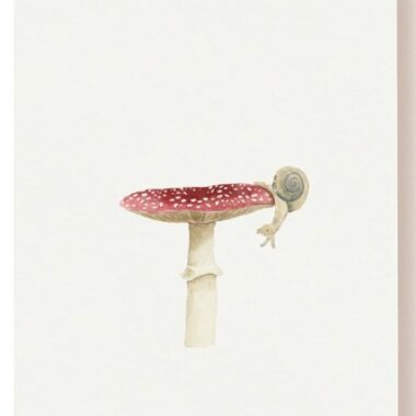 Postkarte Tucan y limon Glückspilz