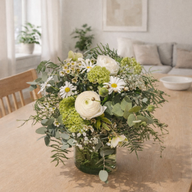 Blumenstrauss-Weisses Flüstern