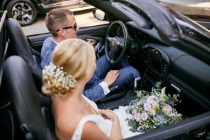 Brautstrauss und Haarschmuck