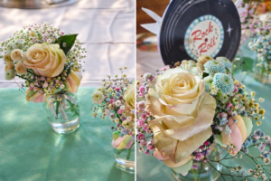 Geburtstagsparty Dekoration Thema Rockabilly