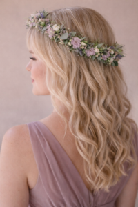 Haarschmuck zart lila