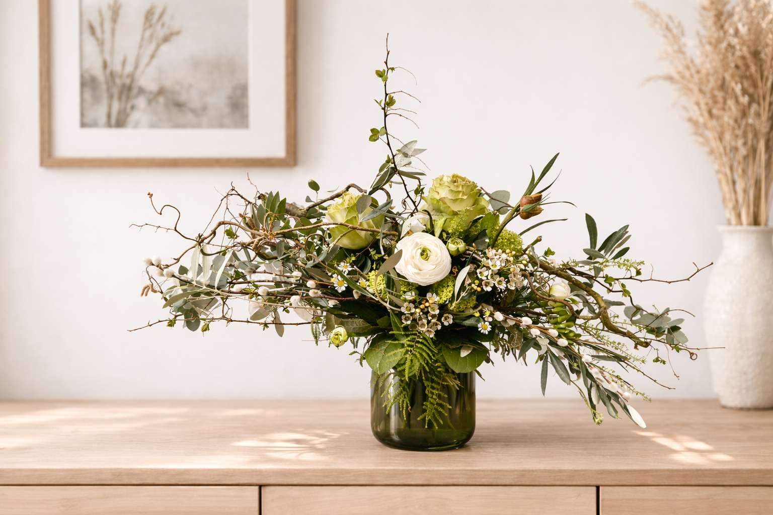 querstrauss weiss grün